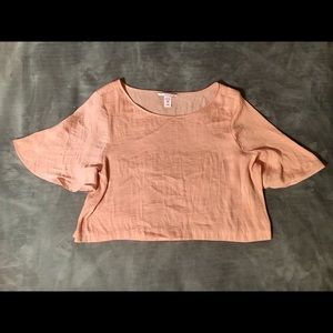 Satin Victoria’s Secret Crop Top